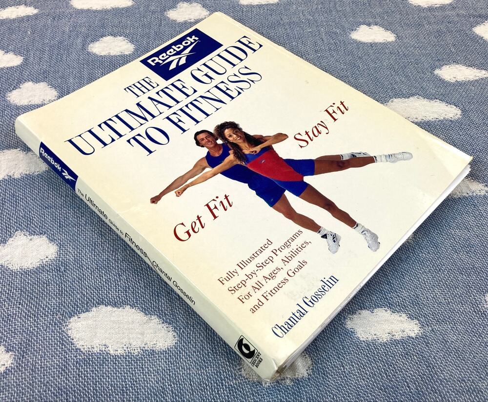 The Reebok Ultimate Guide to Fitness Vintage Softcover ISBN 0517141914 Vintage